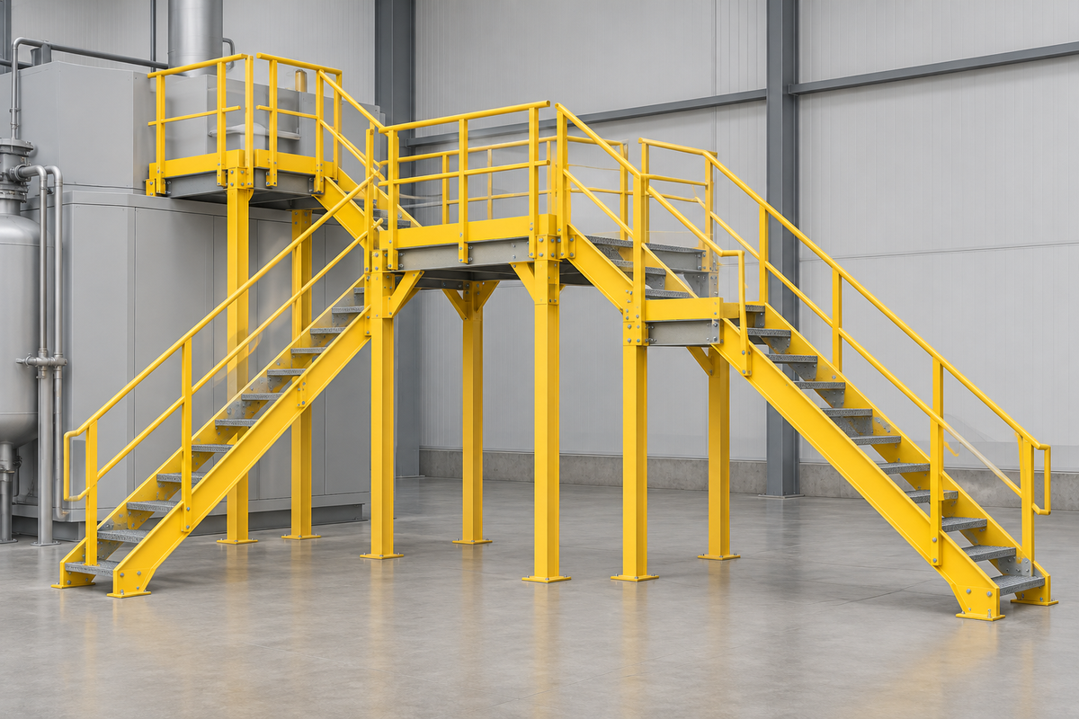 Modular Access Stairways