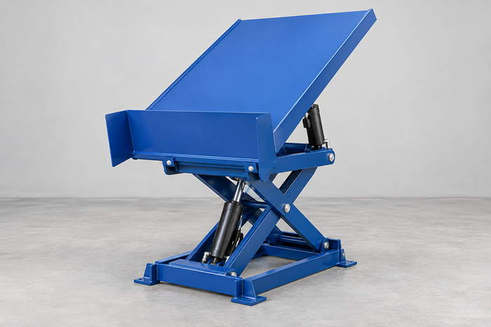 Single Scissor Lift & Tilt Tables