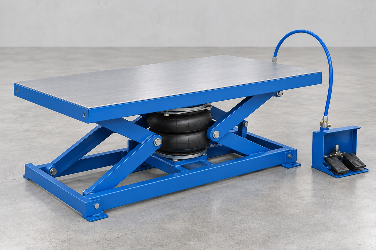 Pneumatic Scissor Lift Table