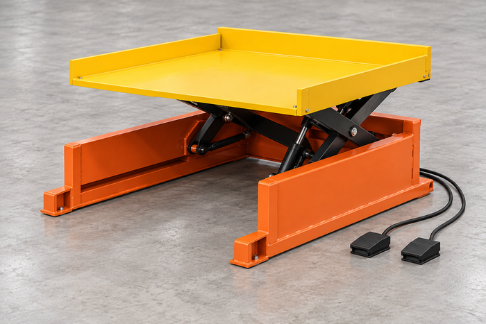 P4 Floor Height Pallet Load Leveler