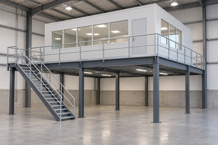 Structural Steel Mezzanine