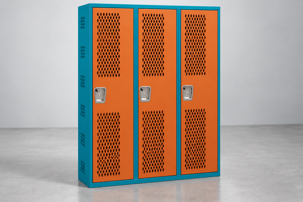Single Point Ventilated Lockers