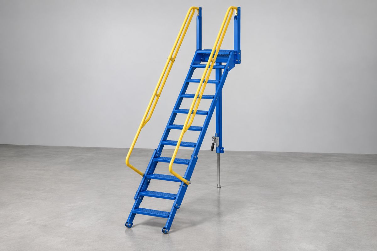 Mezzanine Ladders (face mounted/retractable)