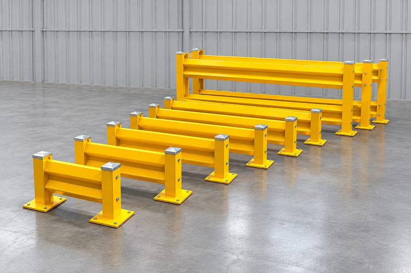 One line for wire enclosures and guarding