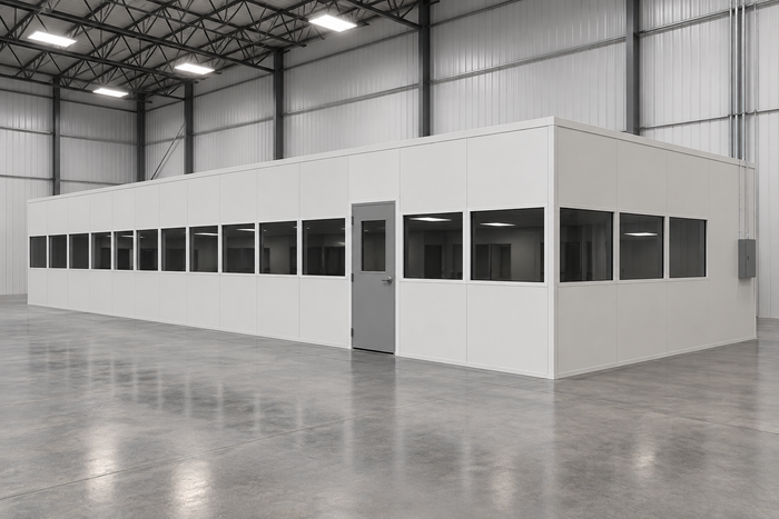 Inplant Offices, Composite Wall Panel Construction