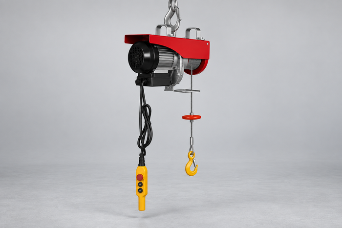 Mini Cable Hoists, 200 to 1,000 lb Single-Line Capacity