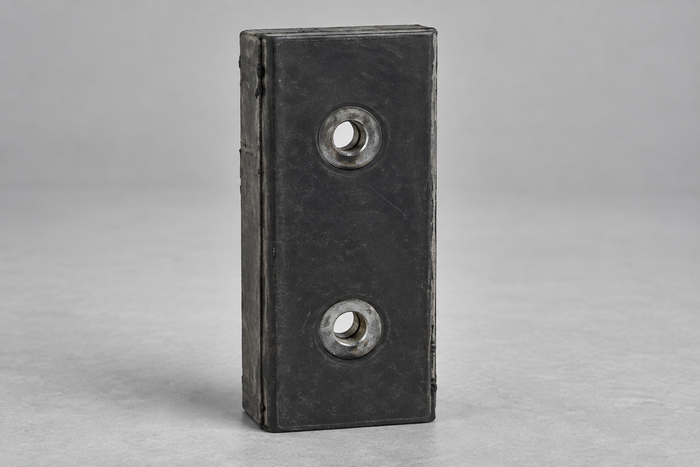 Hardened Molded Dock Bumpers with Steel Reinforcement Rings