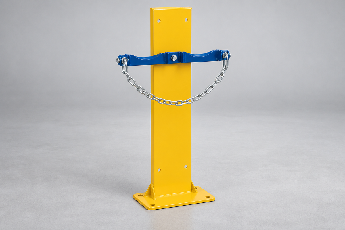 Cylinder Storage Stand for 2 Gas Cylinders, 9 to 12 in