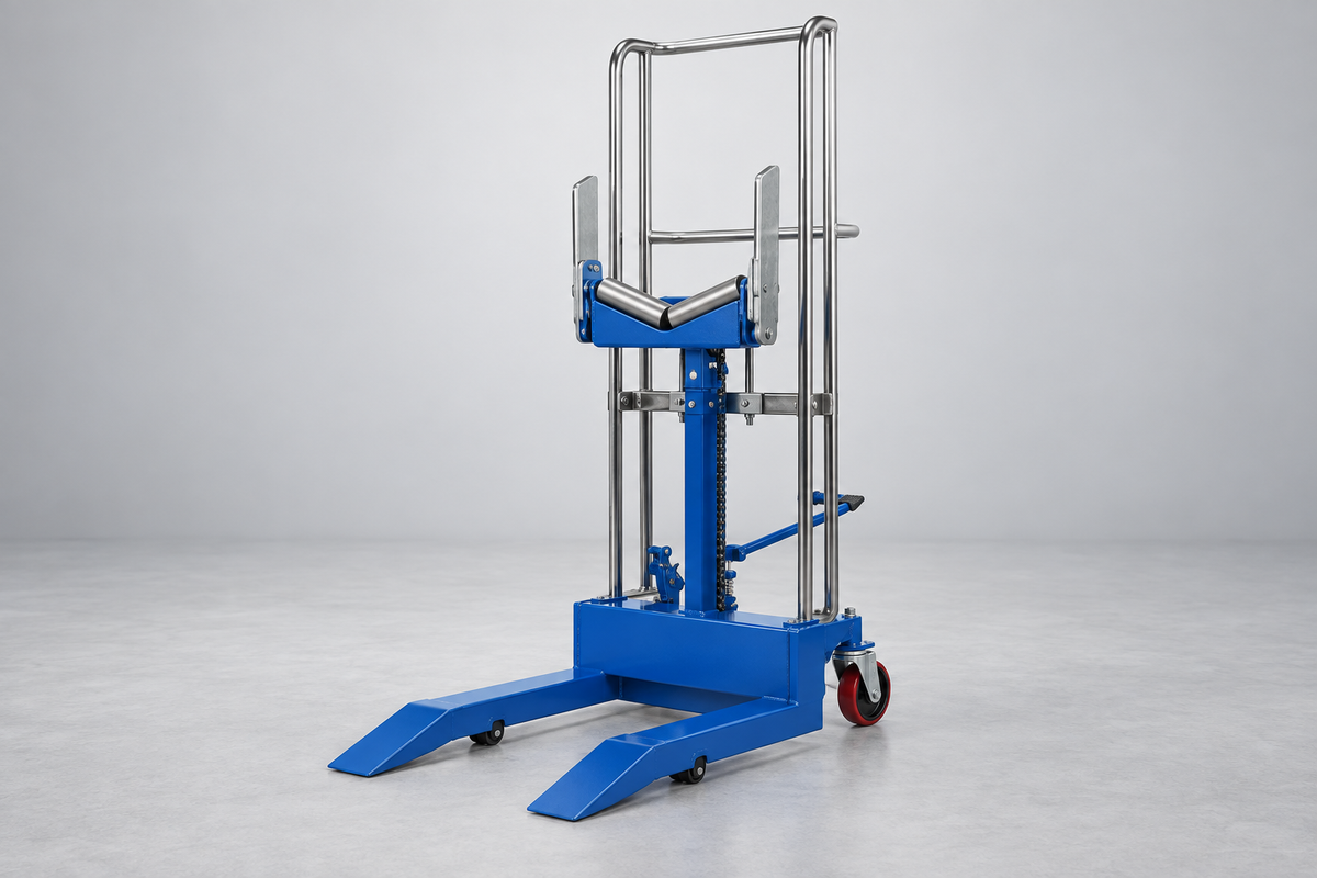 Hydraulic Roll Lifter & Roller Work Positioner