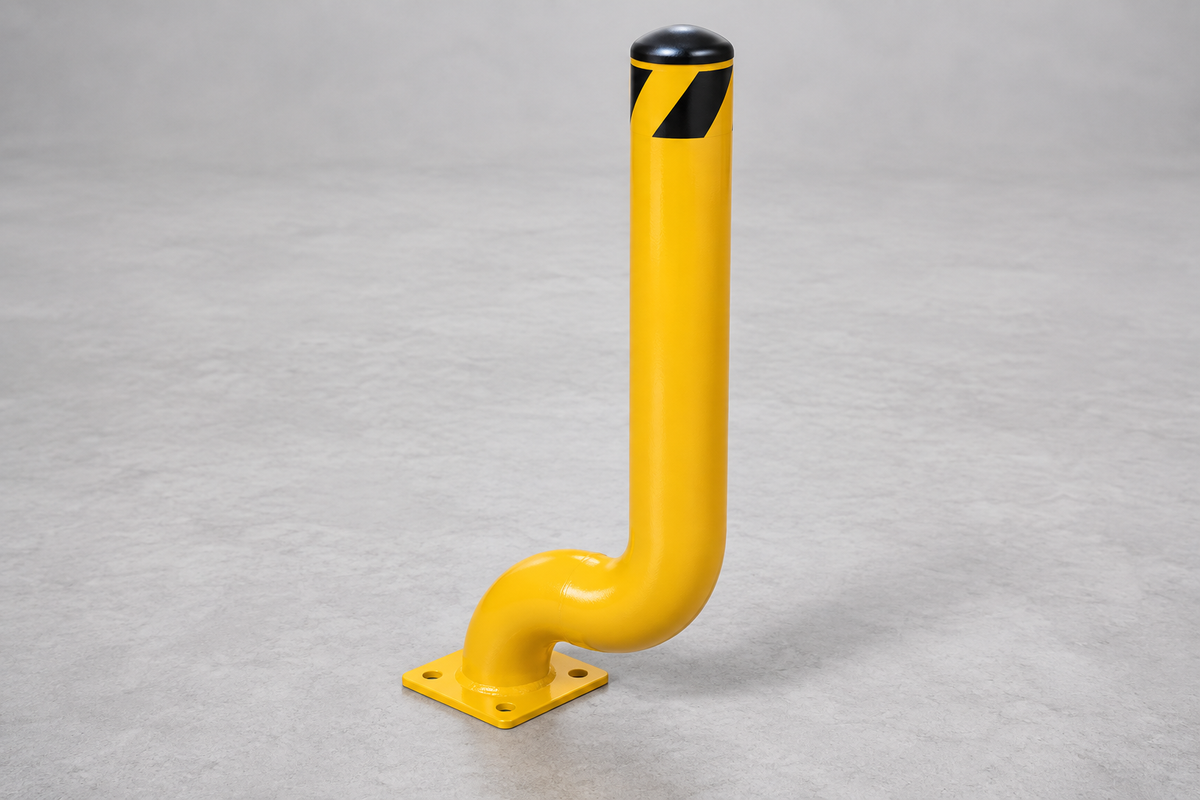 Offset Steel Bollards