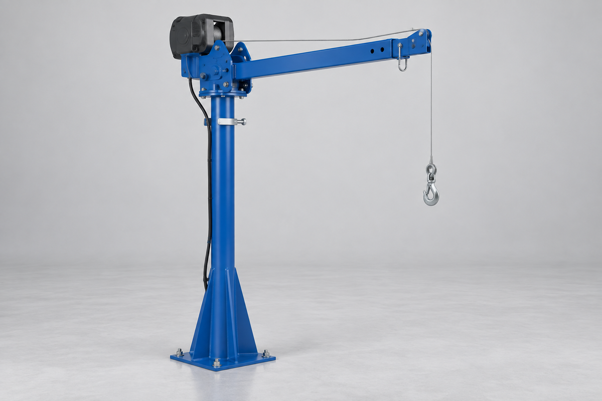 Power Lift Jib Cranes for Truck Beds, 1,500-2,000 lb