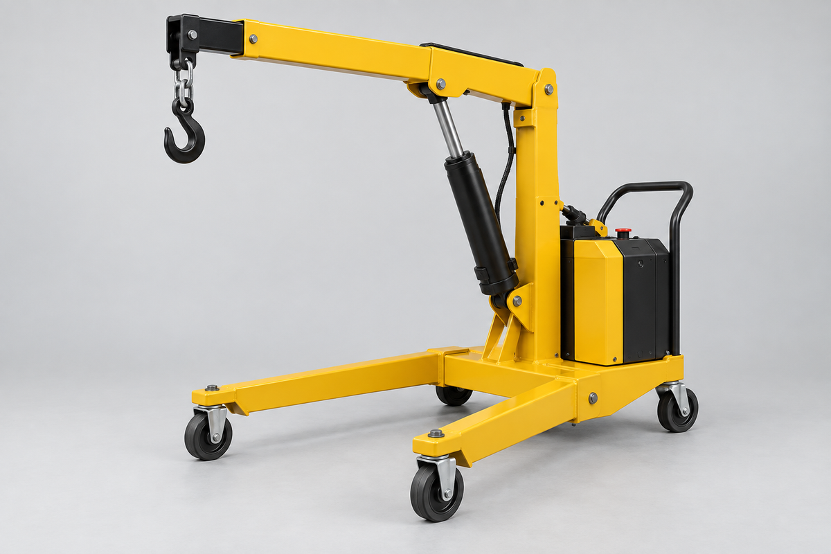 Electric Powered Floor Cranes