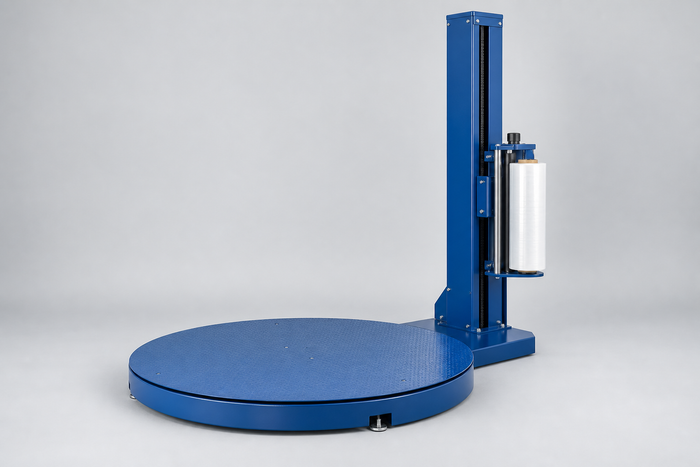 Quick Wrapper, Hand-Operated Pallet Stretch Wrapper