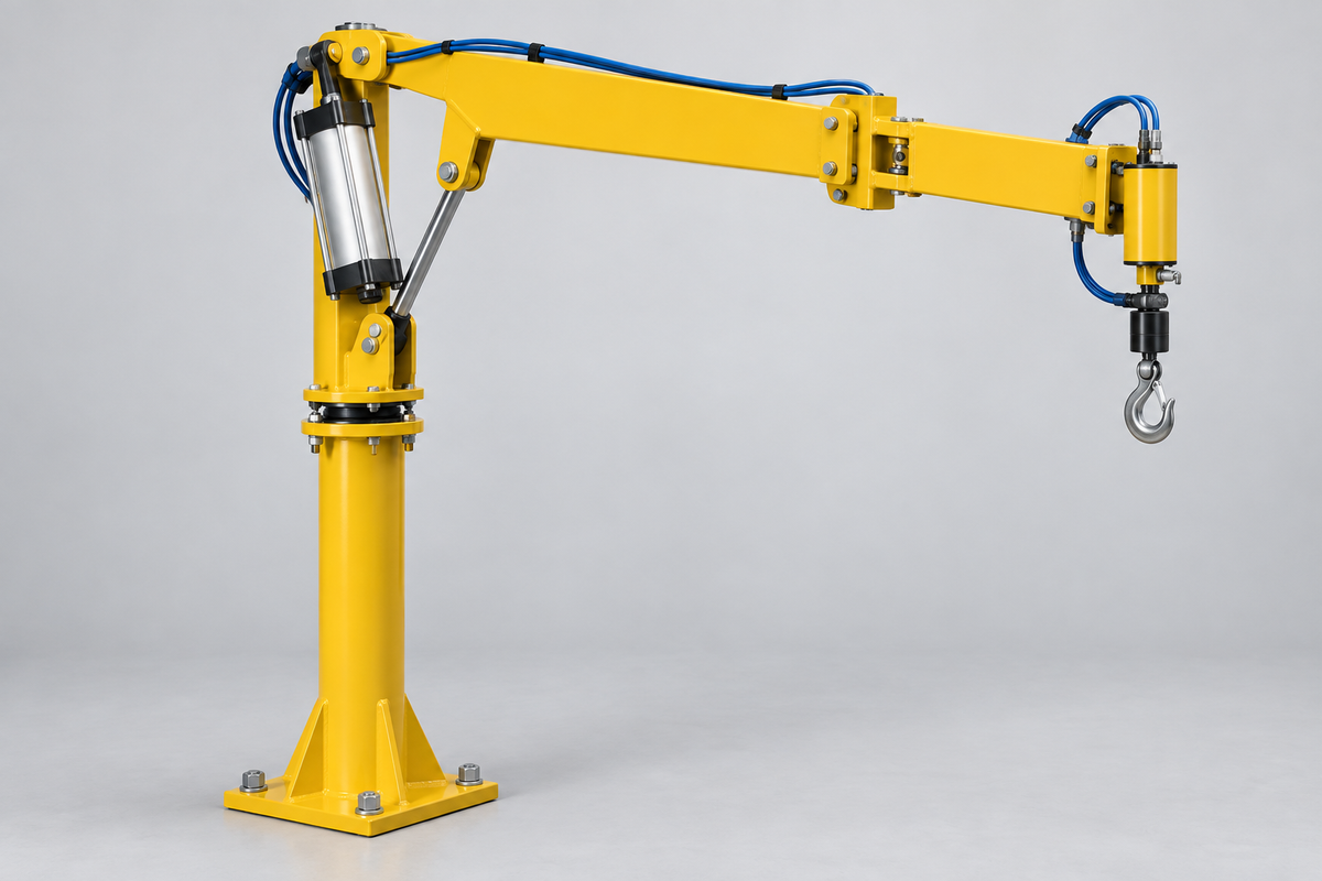 Air Balance Jib Lifters, 250 lb Capacity Pneumatic Arm