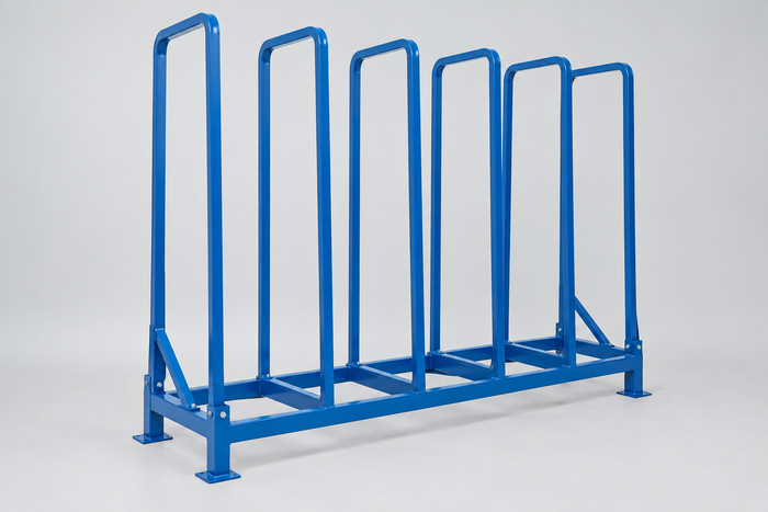 Vertical Storage Racks for Long Material & Sheet Goods