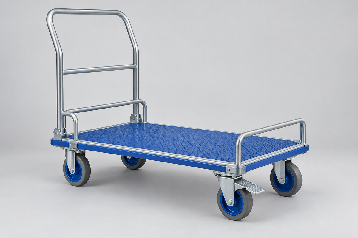 Nestable Multi-Use Cart with Brake
