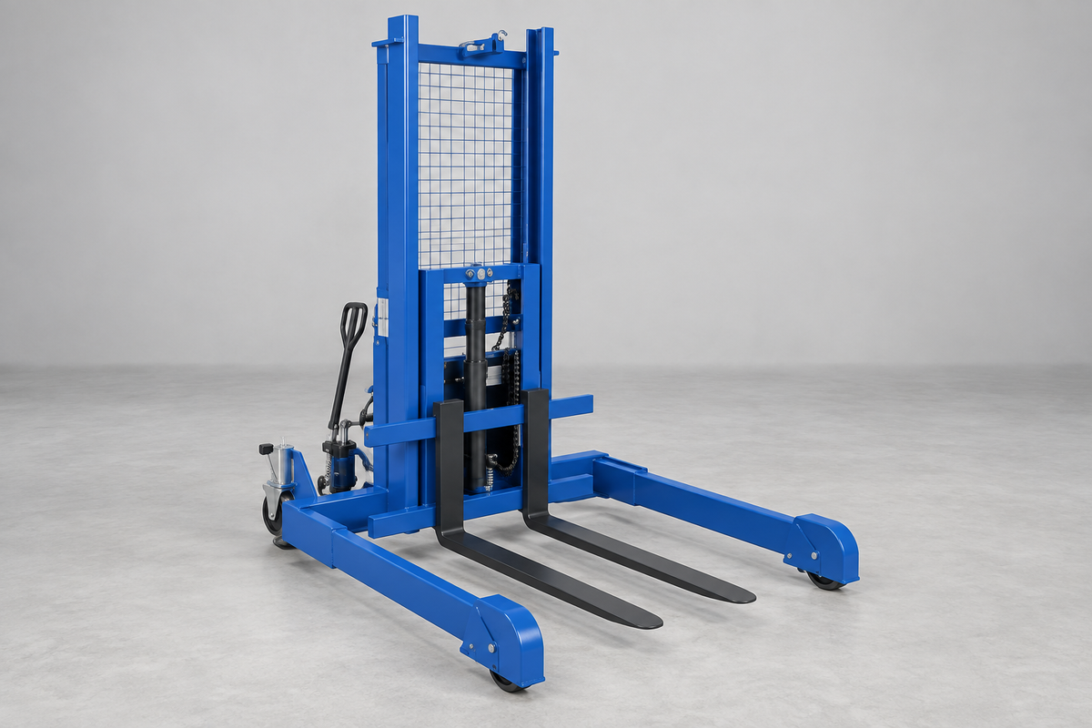Pallet Master/Server for Facilities Without Forklifts