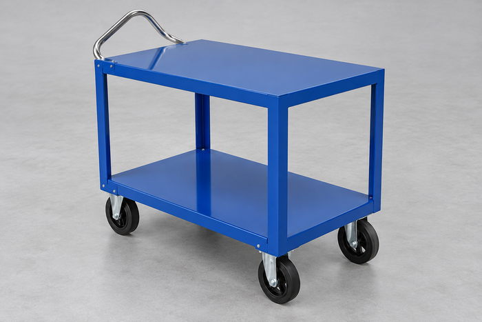 Ergo-Handle Carts for Warehouse and Distribution Centers