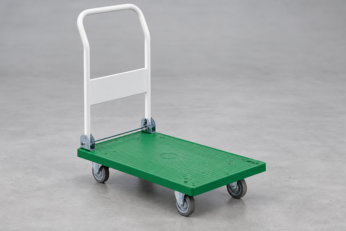 Platform Trucks with Fold Down Handle