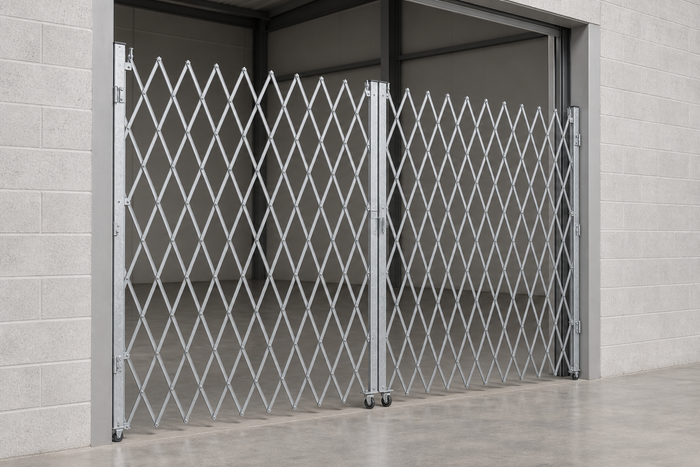 Galvanized Folding Gates