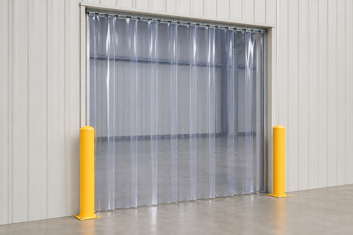 Vinyl Strip Doors for Temperature and Dust Control