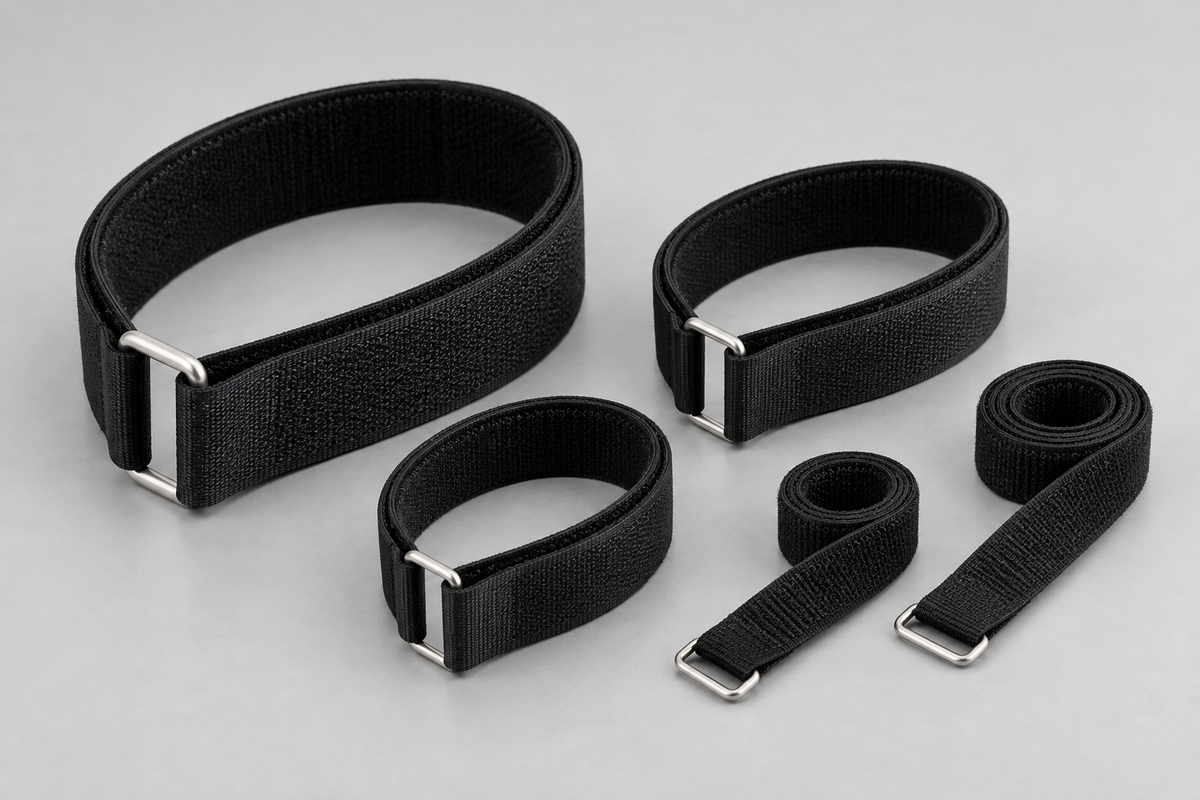 Reusable Hook & Loop Straps for Industrial Packaging