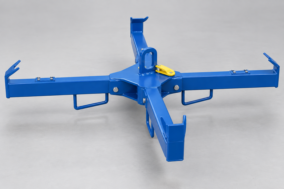 Bag Lifter for FIBC Bulk Bags on Forklift or Hoist