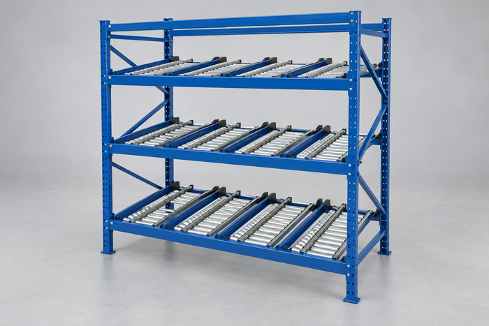 Carton Flow Racks, 1,000 lb per Level