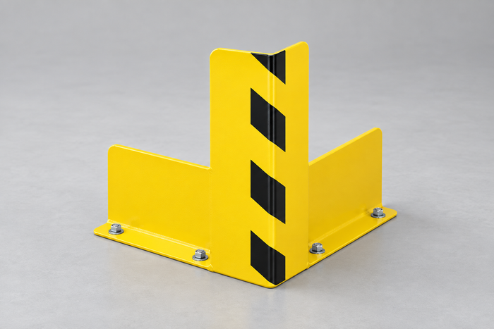 90-Degree Corner Guards with Safety Coating