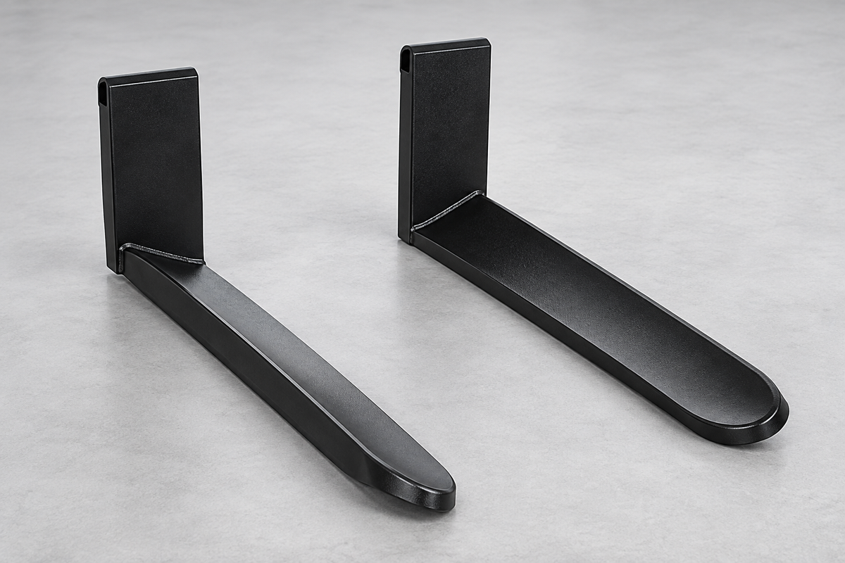 Drum Roll Reel Forks for Lifting Drums, Rolls and Reels