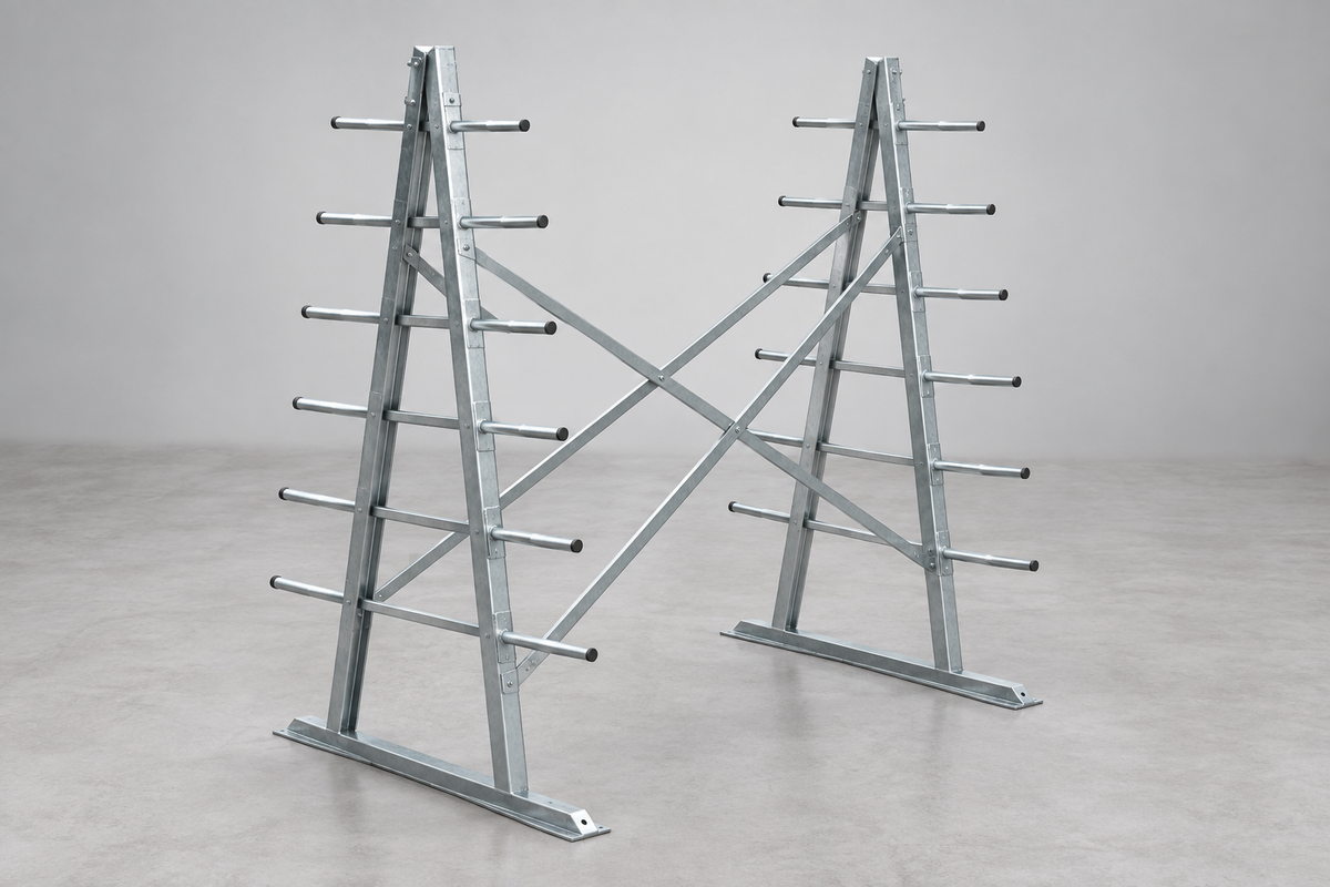 Economical Material Racks, Wall or Floor Mounted