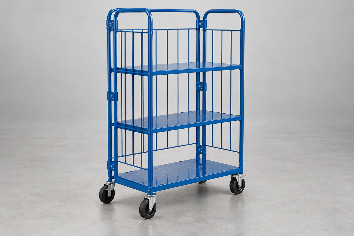 Foldable/Nestable Roller Containers