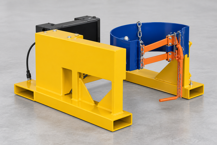 Fork Truck Drum Carrier/Rotators