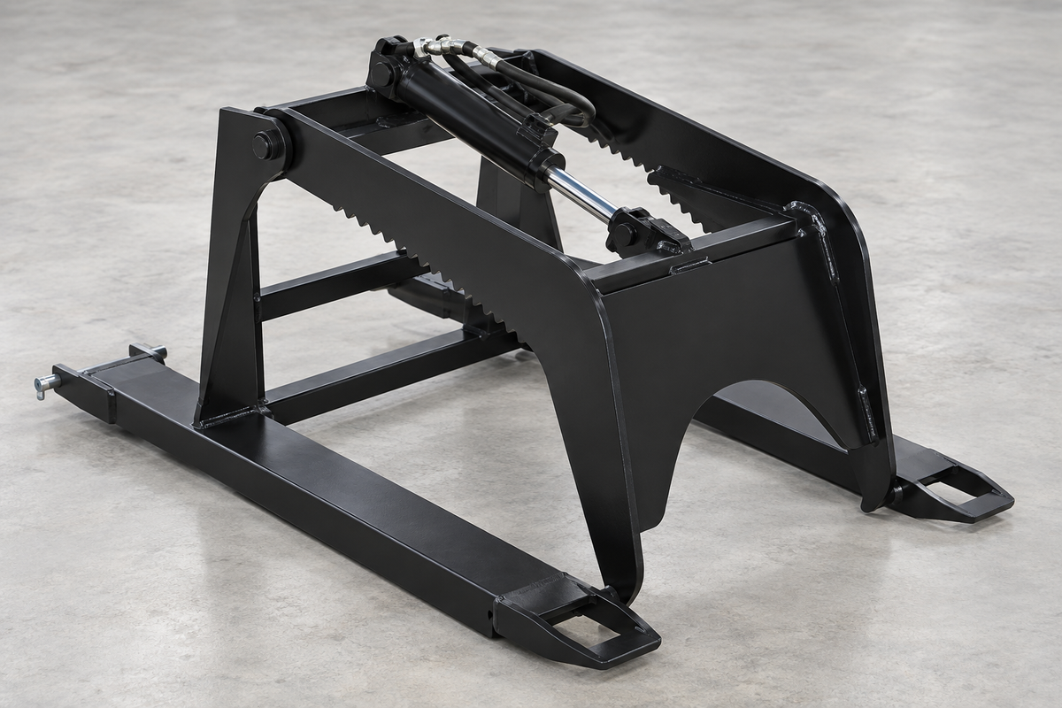Fork Truck Grapple Attachment