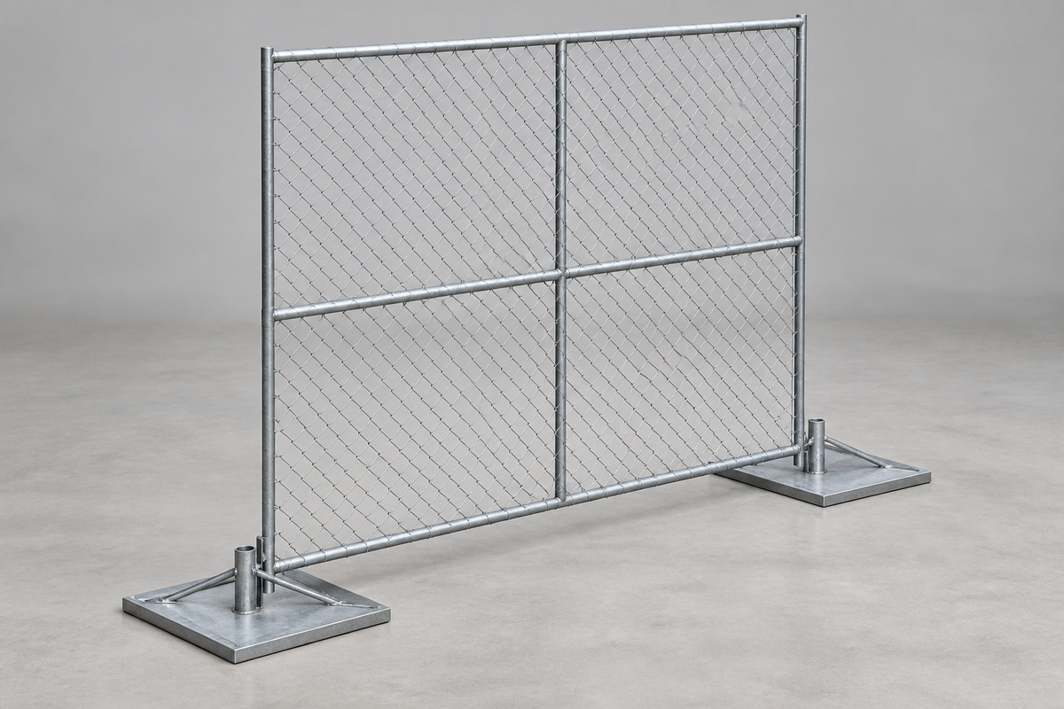 Galvanized Construction Barrier Systems