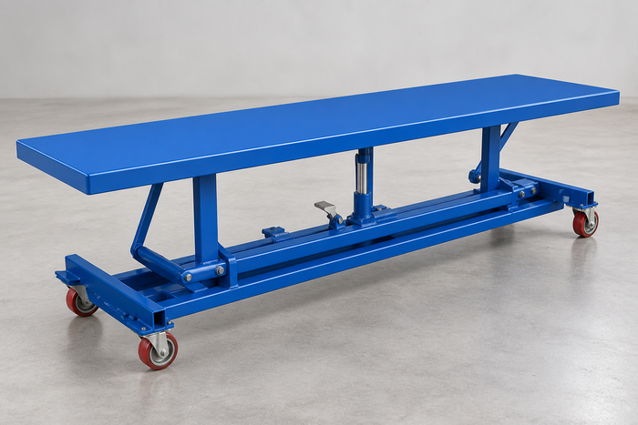 Long Deck Carts for Sheet Goods, Panels and Strip Stock