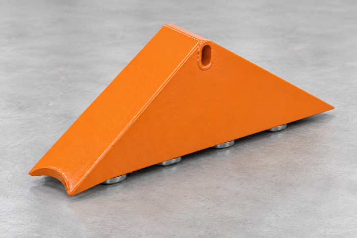 Magnetic Rail Car Wheel Chock