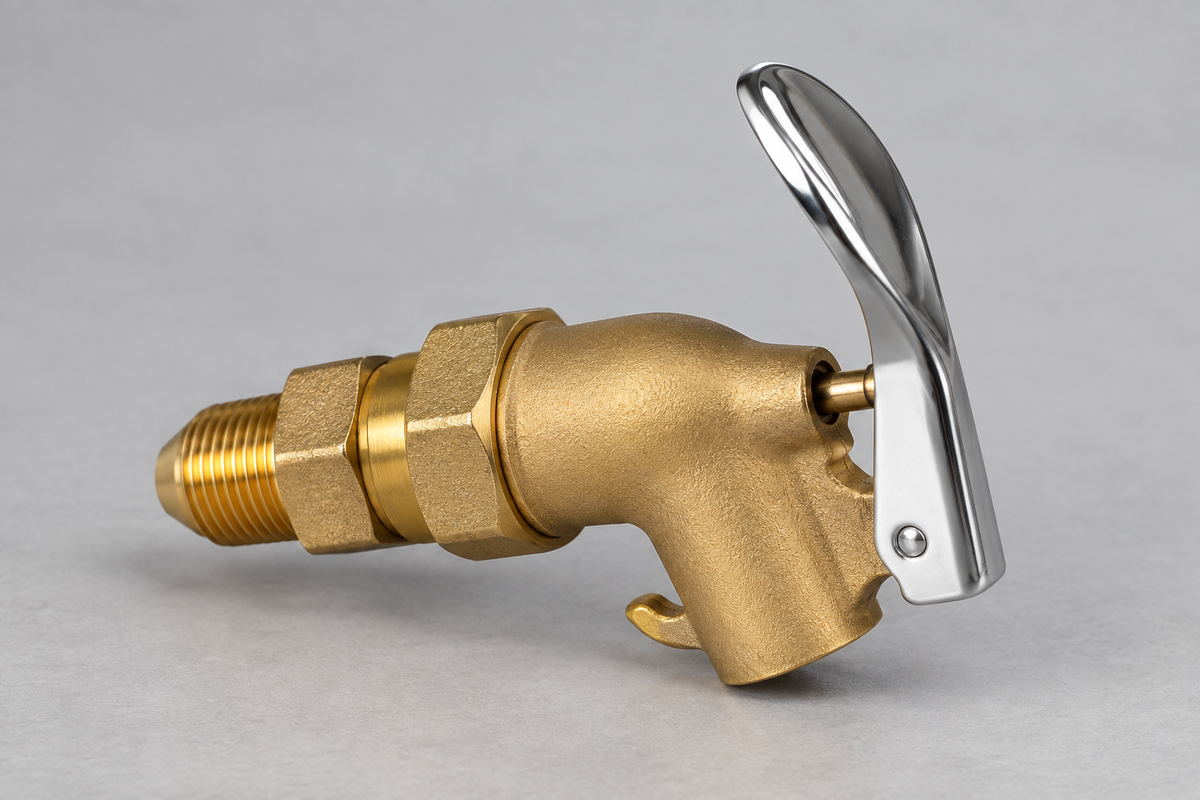 Manual Drum Faucets for 3/4 in. and 2 in. Drum Bungs