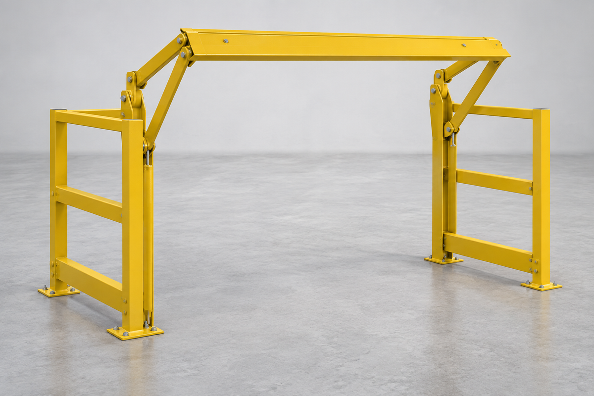 Mezzanine Safety Gate, 42-3/8" Handrail