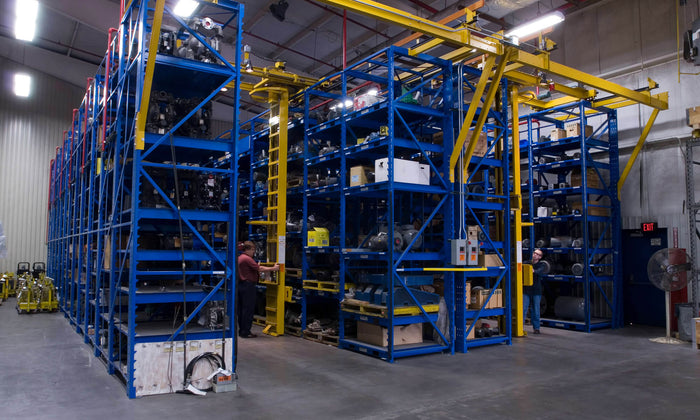 Adjustable Pallet Storage and Handling System