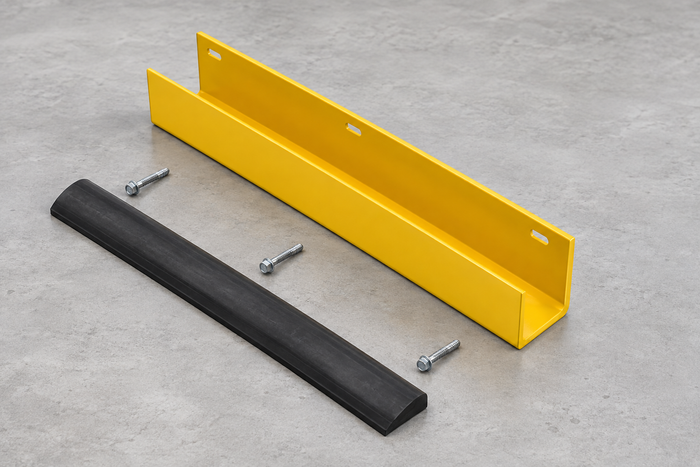 Rack Guards with Rubber Bumper Insert