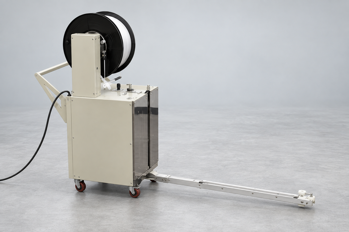 Semi-Automatic Pallet Probe Strapping Machine