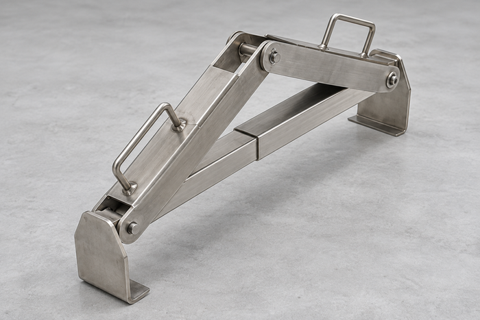 Stainless Steel Vertical Drum Lifter