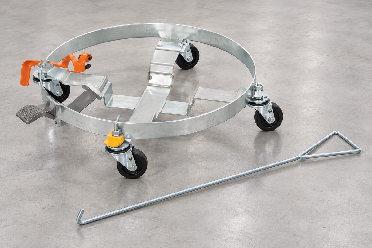 Tilting Drum Dollies for 55-Gallon Drums and Pails