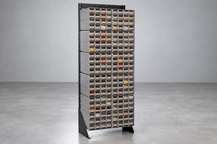 Interlocking Storage Cabinet Floor Stand