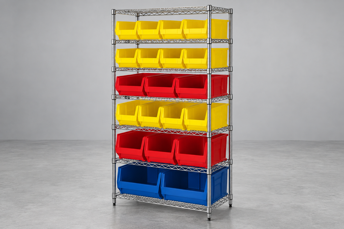 24" Wire Shelving Systems