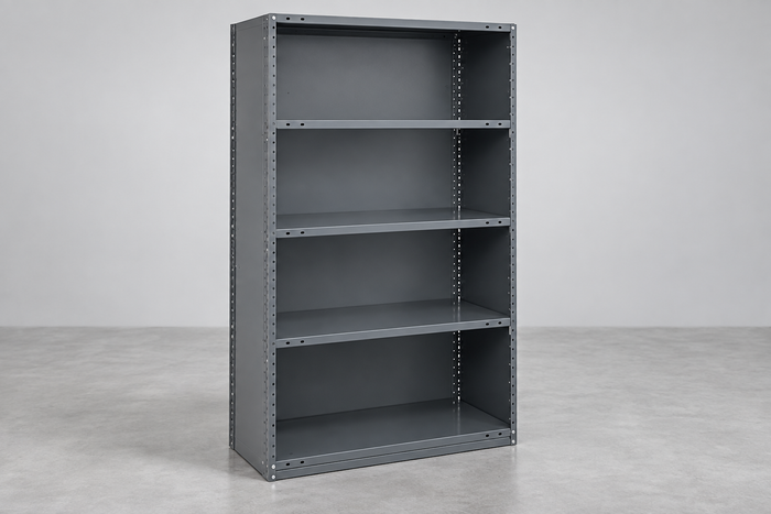 Closed Steel Shelving Back Panel