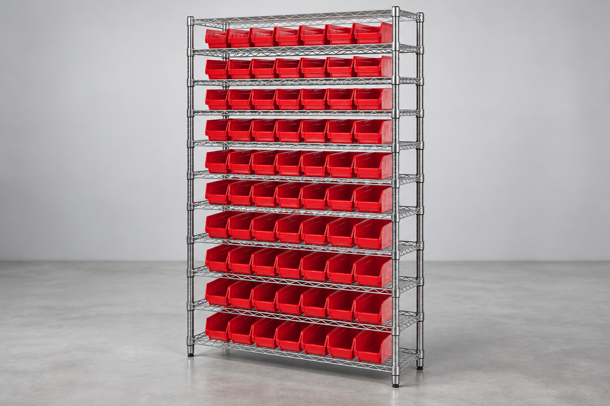 Shelf Bin Wire Shelving System
