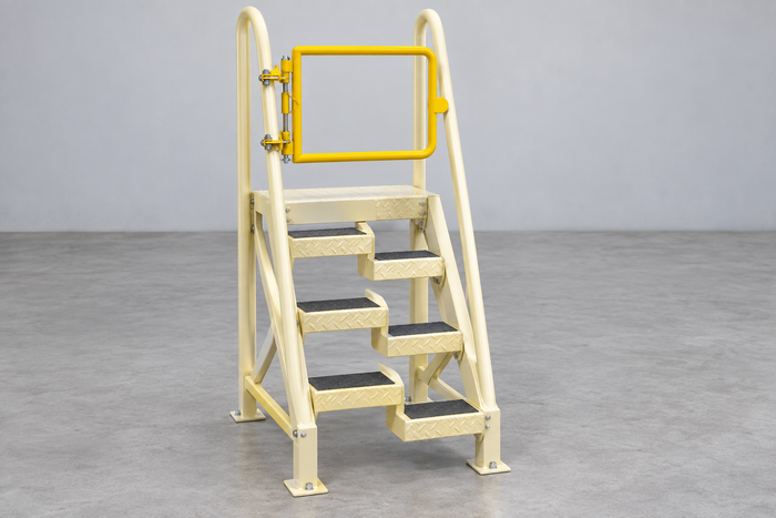 Alternating-Tread Stairs for Mezzanine and Platform Access