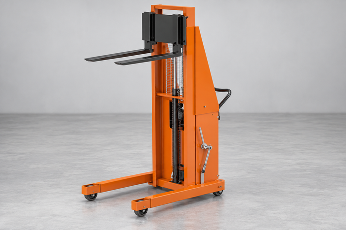 Powered Lift Straddle Stackers for Pallet Handling